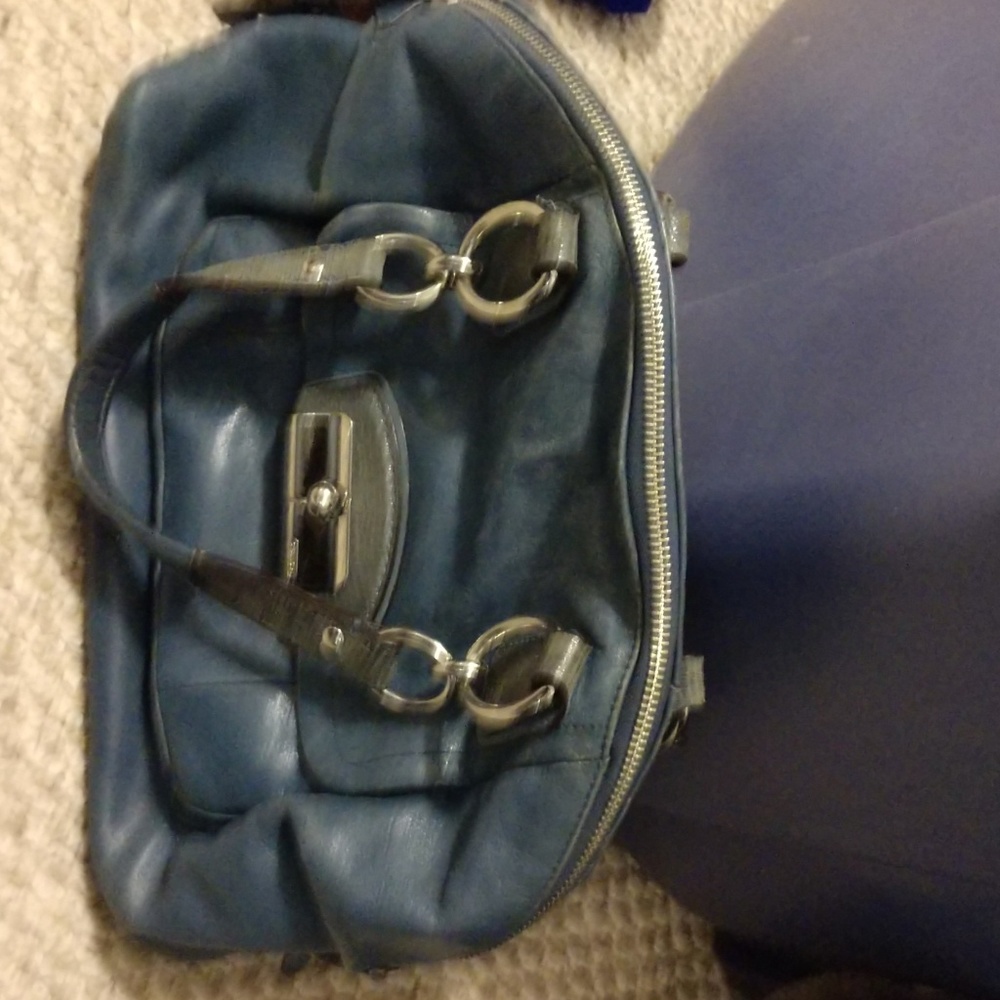 Coach Blue handbag